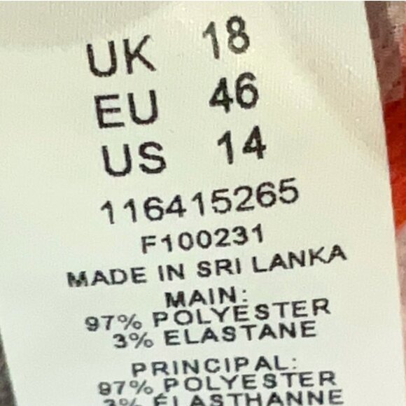 ASOS DESIGN - Red and White Floral Dress - Picture 8 of 11